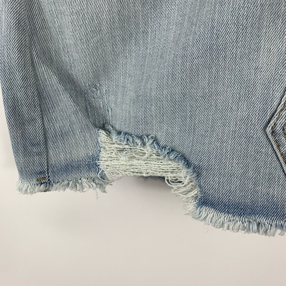 Wild Fable Distressed Denim Skirt Women's Size 00 - Picture 3 of 6